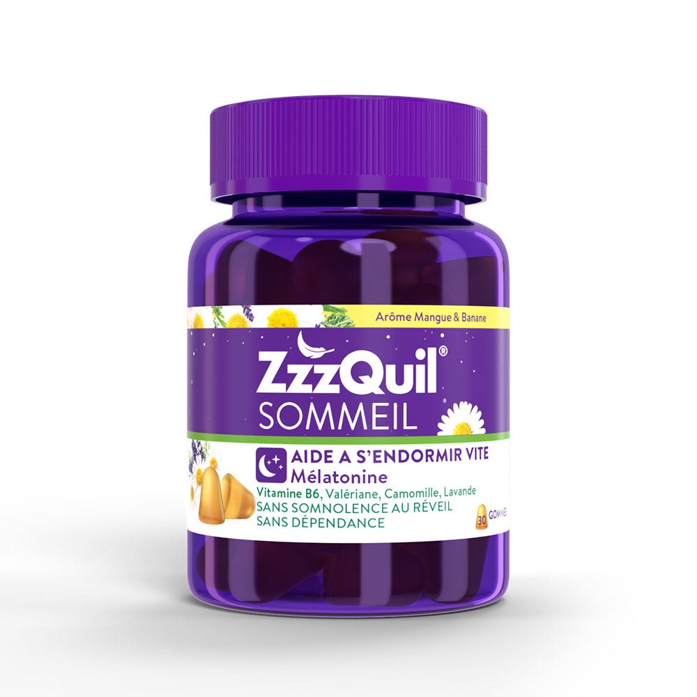 ZzzQuil Sleep Mango Banana Flavour 30 Erasers