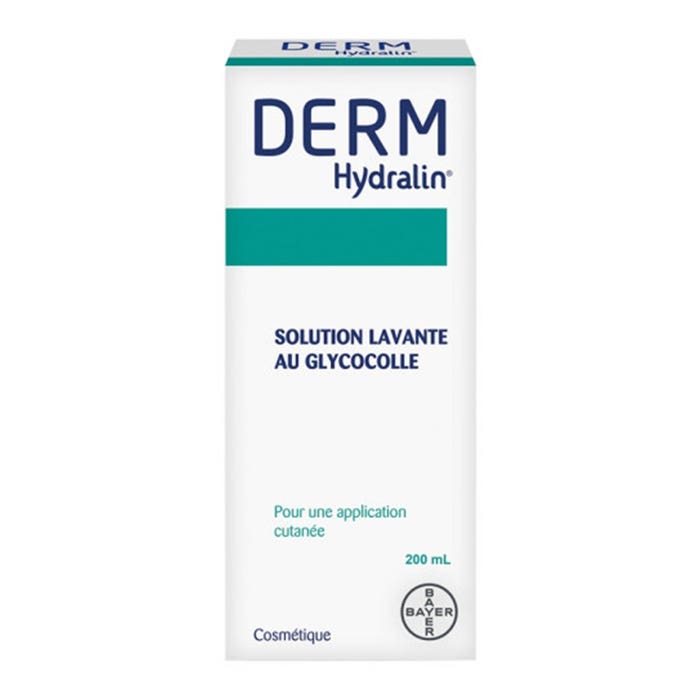 Hydralin Derm Glycocoll cleansing solution Sensitive skin 200 ml