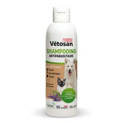 Clement-Thekan Vétosan Pest Control Shampoo With Margosa Extract and Lavandin Essential Oil For Cats and Dogs 200ml