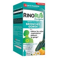 Forté Pharma RinoRub Bronchial and Throat Drinkable Solution Eucalyptus 120ml