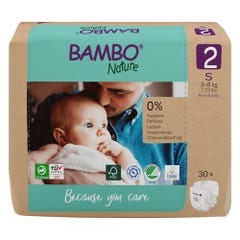 Bambo Nature Nappies S Size 2 3 to 6 kg x30