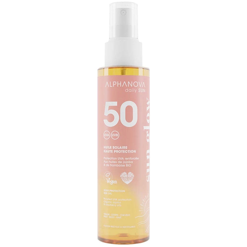 Alphanova Daily Sun Sun protection oil SPF50 125 ml