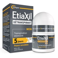 Etiaxil Detranspirants Men Underarm Roll-on Sensitive Skin 15ml