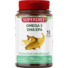 Superdiet Omegas 3 DHA EPA 45 capsules