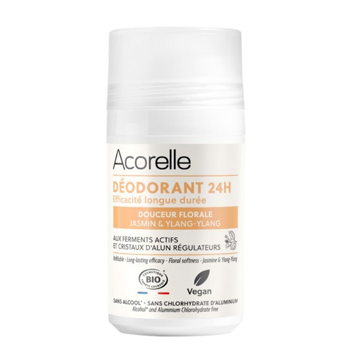 Acorelle Long-lasting efficiency 24-hour roll-on Deodorants Floral Gentle 50ml