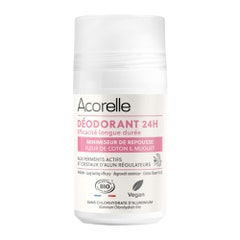 Acorelle Long-lasting efficiency 24-hour roll-on deodorant to minimise regrowth 50ml