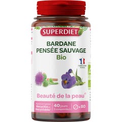 Superdiet Bardane-Pensee Sauvage Bio 80 tablets