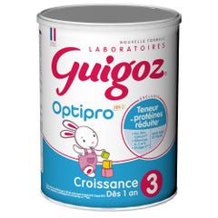 Guigoz Optipro Growth 3 Baby Formula Milk Dès 1 An 780g