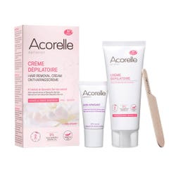Acorelle Hair Removal Cream & Sensitive Areas + After Depilation Care 75ml