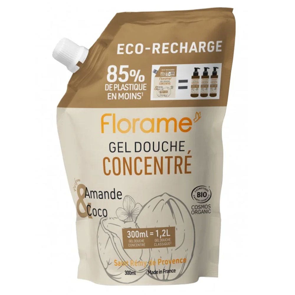 Florame Ecorecharge Shower Gel Concentrate 300ml