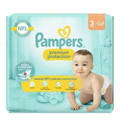 Pampers Premium Nappies Size 3 6-10kg x29