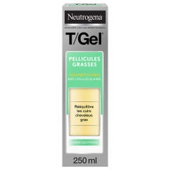 Neutrogena T/Gel Anti Dandruff Shampoo Dry Dandruff T/gel Pellicules Grasses 250ml