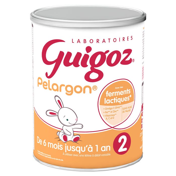 Milk Powder 2 780g Pelargon From 6 to 12 months Guigoz