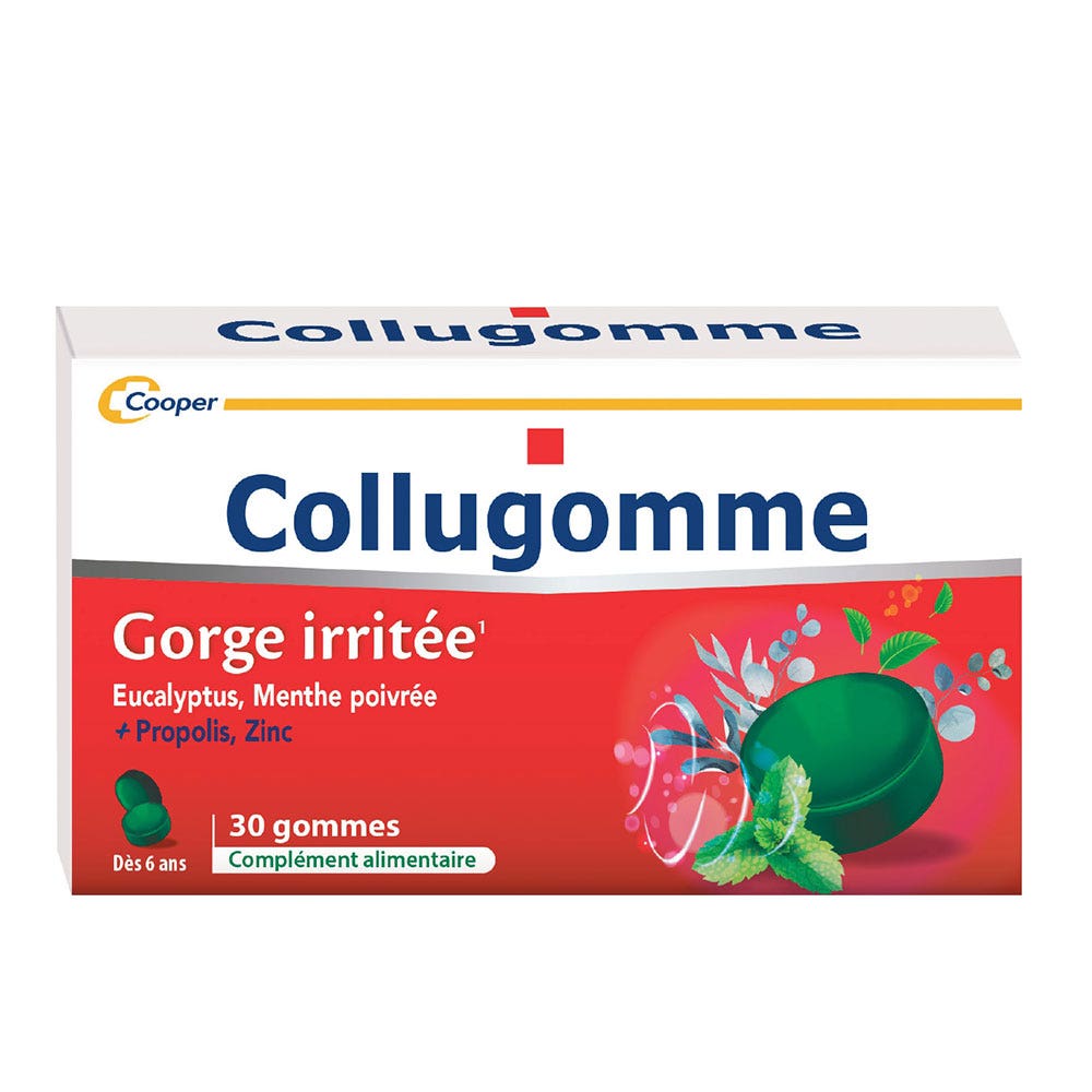 Cooper Collugom gum 30 gummies - Easypara