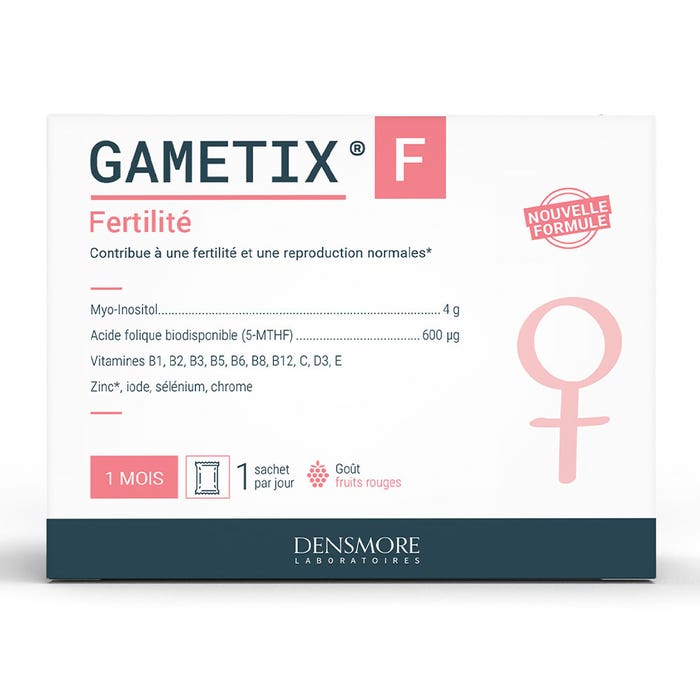 Densmore Gynecologie Gametix F Fertilité Femmes 30 sachets - Easypara