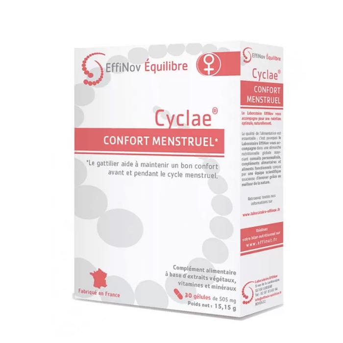 Cyclae 30 capsules Hormonal balance Effinov Nutrition