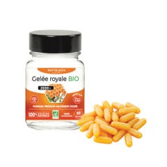 Phyto-Actif Organic royal jelly 2000mg titrated in 10-hda 60 capsules
