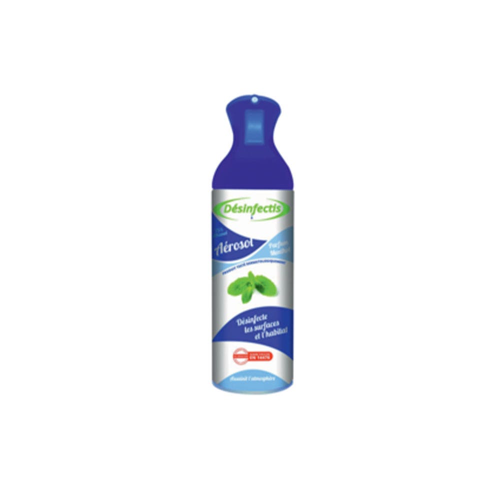 Desinfectis Deodorising and disinfecting aerosol Perfumes Mint 400ml