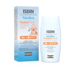 Isdin Mineral Baby Fotoprotector Pediactrics Fusion Fluid Mineral Baby Spf50+ From Birth Fotoprotector Pediatrics 50ml