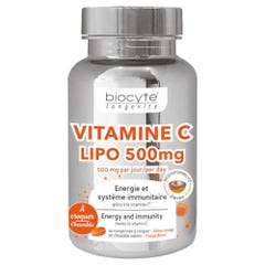 Biocyte Vitamin C Lipo 500 Mg 30 chewable tablets