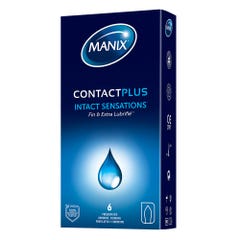 Manix Finesse and Extra Lubrication condoms x6
