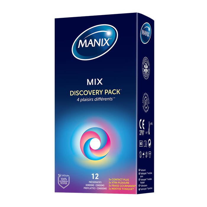 Tentations Box Of 14 Condoms x12 Tentations Manix
