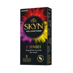 Manix 5 Senses Condoms 5 Senses X5 Skyn x5