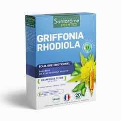 Santarome Organic Griffonia Rhodiola X 20 Ampulas Equilibre émotionnel 20 ampoules