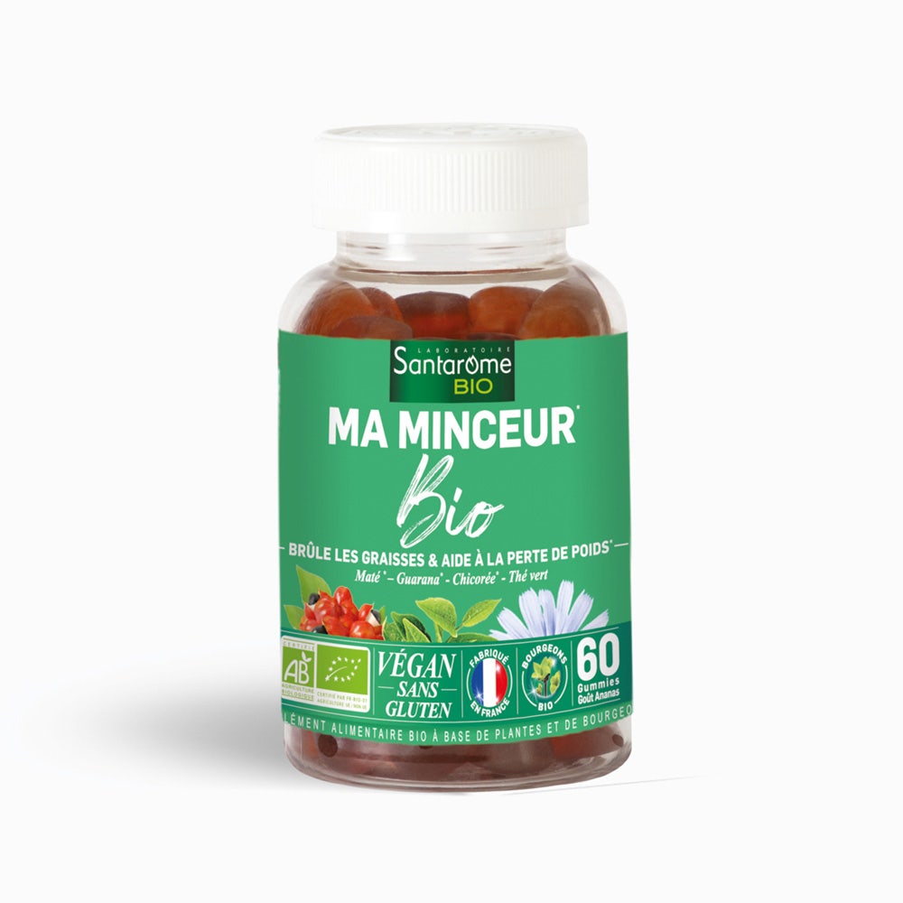 Santarome My Organic Slimming Aide à la perte de poids 60 gummies