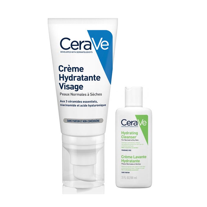 Facial Moisturising Lotion Normal To Dry Skins 52ml + Crème Lavante 20ml Face Cerave