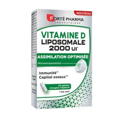 Forté Pharma Forté Royal Liposomal Vitamin D 2000IU Immunity and Bone Health 30 capsules