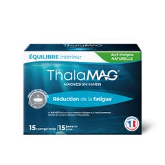 Thalamag 30 Capsules Marine Magnesium Fatigue & Anxiety Thalamag 15 comprimés Lp