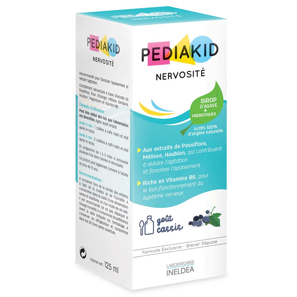 Pediakid Calming blackcurrant-flavoured syrup 125 ml