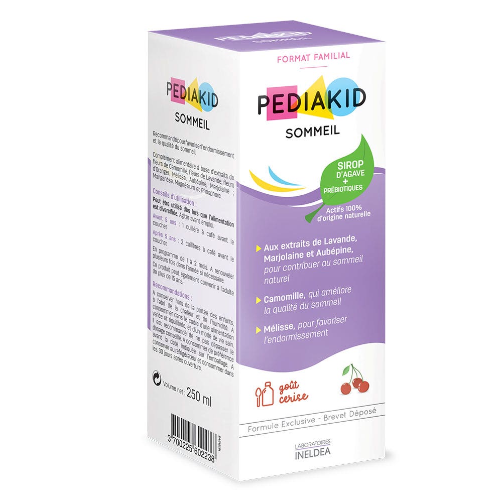 Pediakid Sleep cherry-flavoured syrup 250 ml