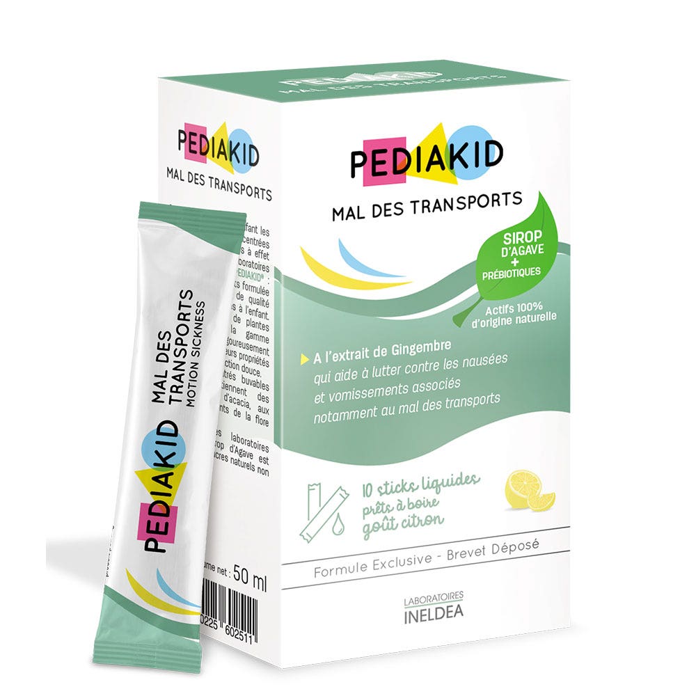 Pediakid Syrup Nausea Vomiting Travel Sickness 125ml Easypara