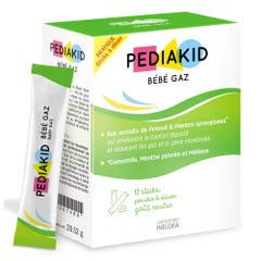 Pediakid Baby Gas Natural Plant Extracts x12 sticks
