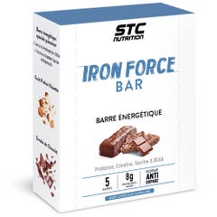 Stc Nutrition Iron Force Chocolate Praline Rice Souffle Bars 5 x 50 g