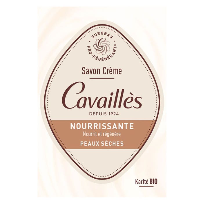 Rogé Cavaillès Surgras Pro-Régénérant Nourishing Cream Soaps Dry Skin 100g