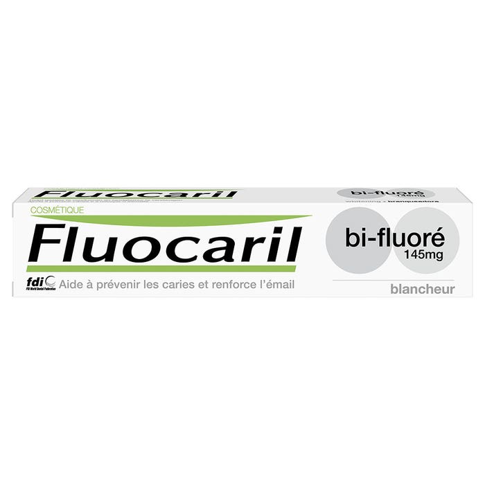 Toothpaste Bi-fluore 145mg Whitening 75ml Fluocaril