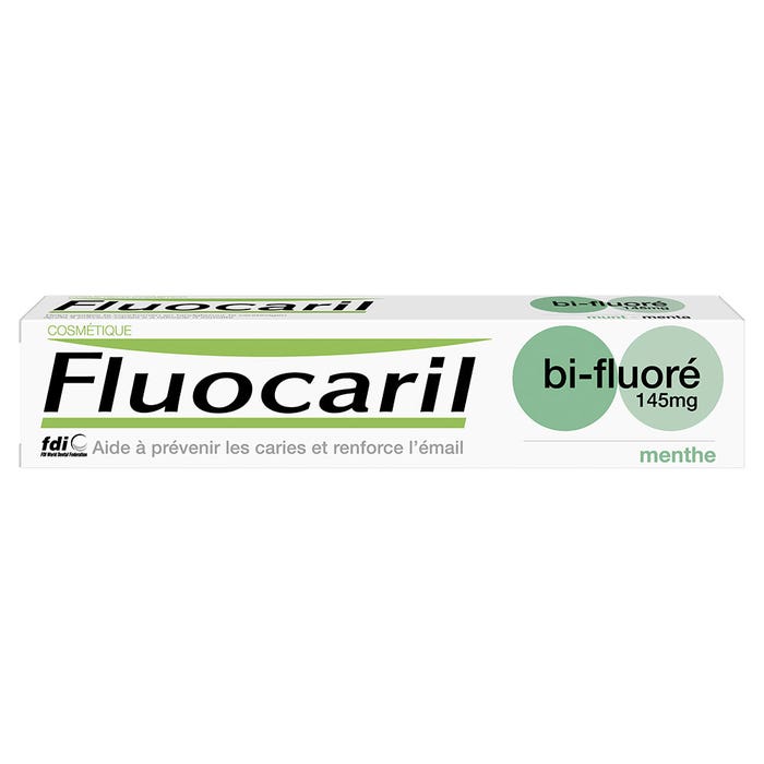 Toothpaste Bi-fluore 145mg Mint 75ml Fluocaril