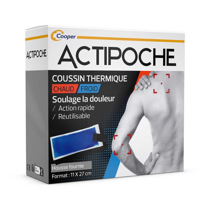 Cooper Hot Cold Thermal Pad 11x27cm Actipoche