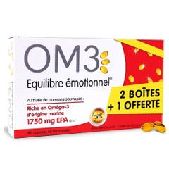 OM3 Omegas 3 Emotional Balance 180 Capsules