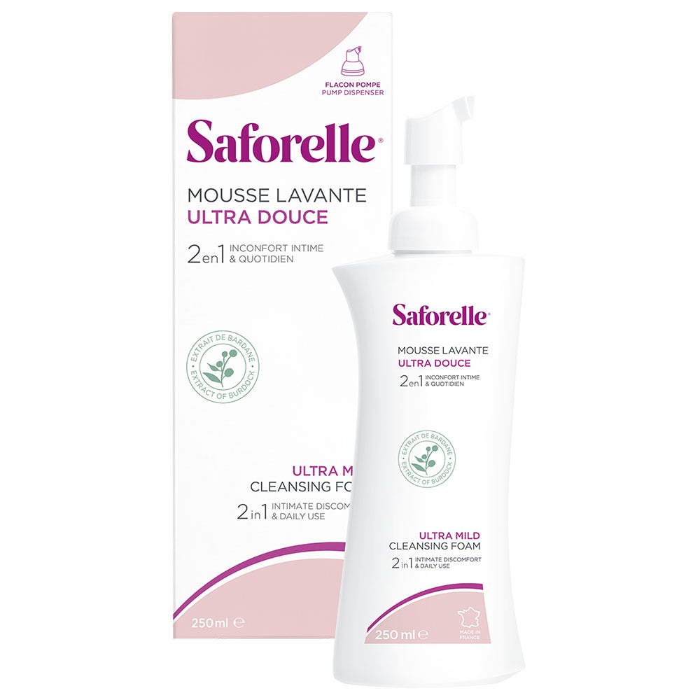 Saforelle Ultra Mild Cleansing Foam 250ml