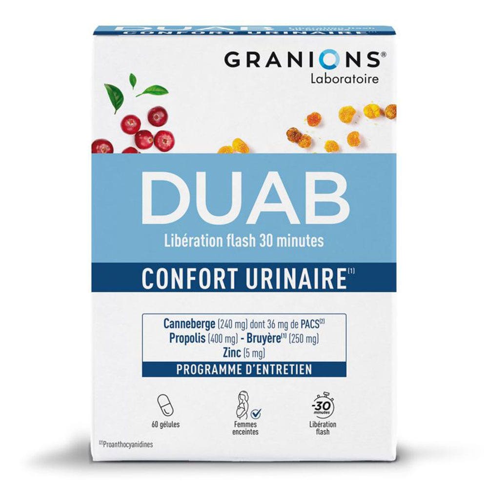 Granions Duab urinary comfort 60 capsules