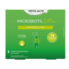 Phyto-Actif Microbiotil Ultra Lactic ferments Orange flavour 20 Sachets