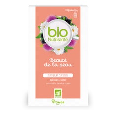 Vitavea Santé Herbal Teas Skin Beauty Blackcurrant flavour 20 sachets
