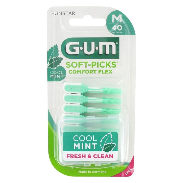 Regular/medium interdental brushes x40 Soft-Picks Gum