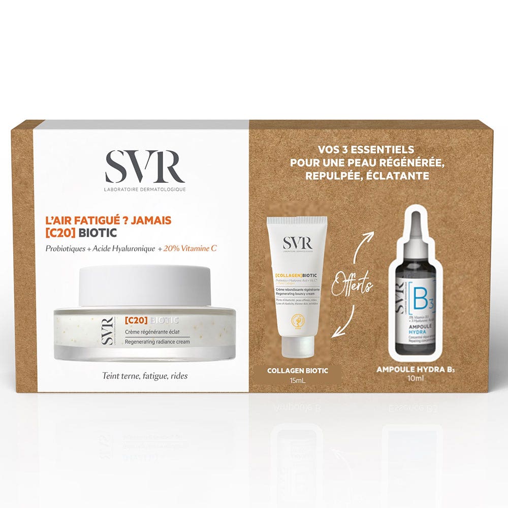 Svr Densitium Giftboxes [C20]Biotic 50ml + [Collagen]Biotic 15ml + Ampula B 10ml