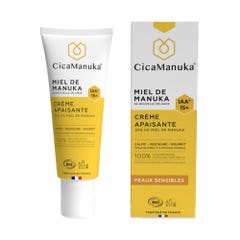 Cica Manuka Bioes Soothing Cream Manuka Honey IAA15+ Sensitive Skin 75ml