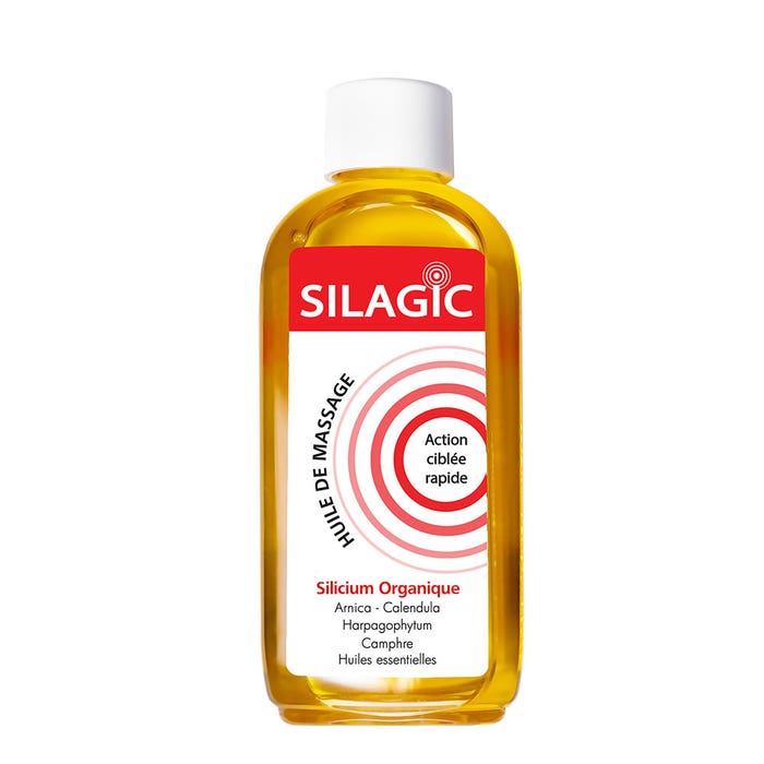 Action Ciblee Massage Oil 100ml Silagic